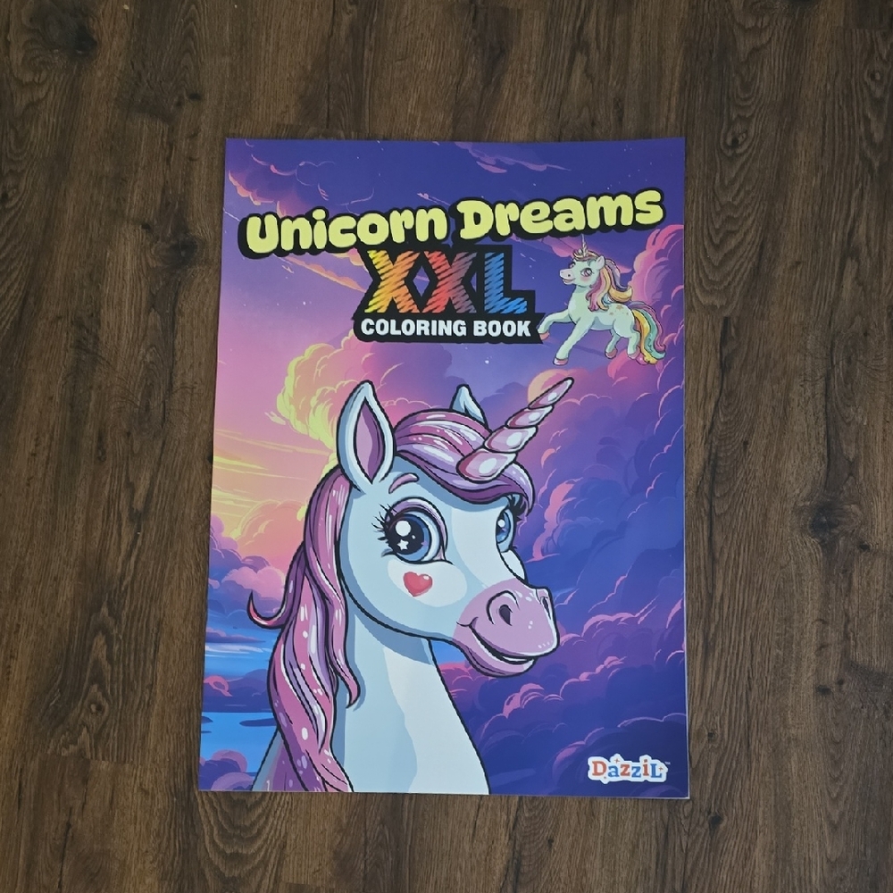 Unicorn Dreams XXL Coloring Book